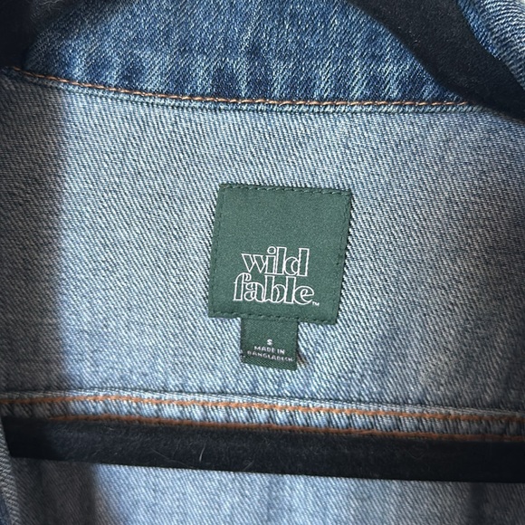 Oversized denim jacket 👖 - Picture 3 of 3